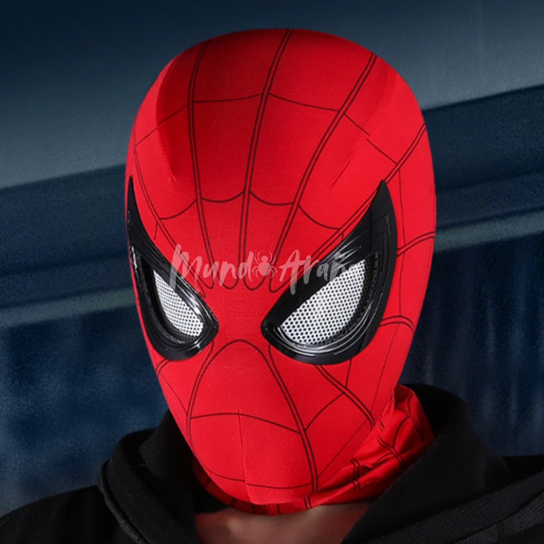 Máscara de Spiderman con Ojos Movibles