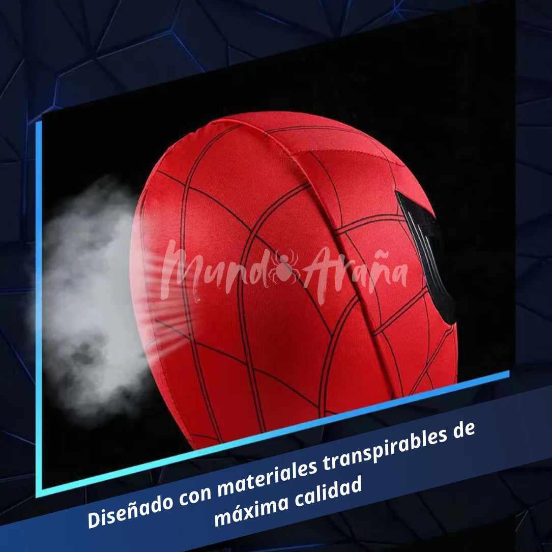 Máscara de Spiderman con Ojos Movibles