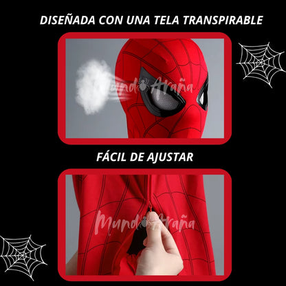 Máscara de Spiderman con Ojos Movibles