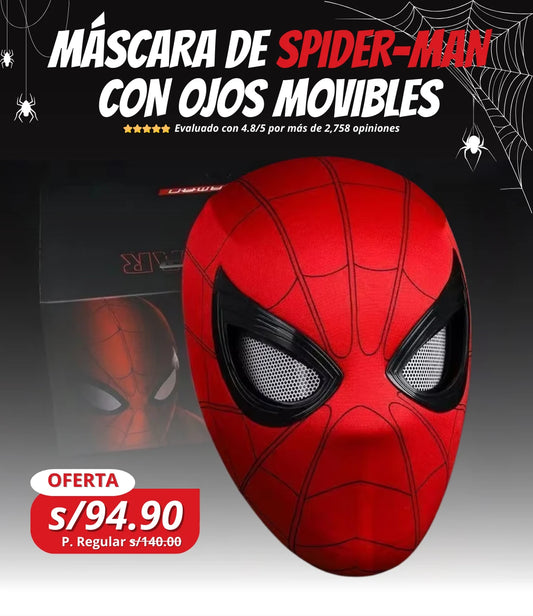 MÁSCARA DE SPIDERMAN